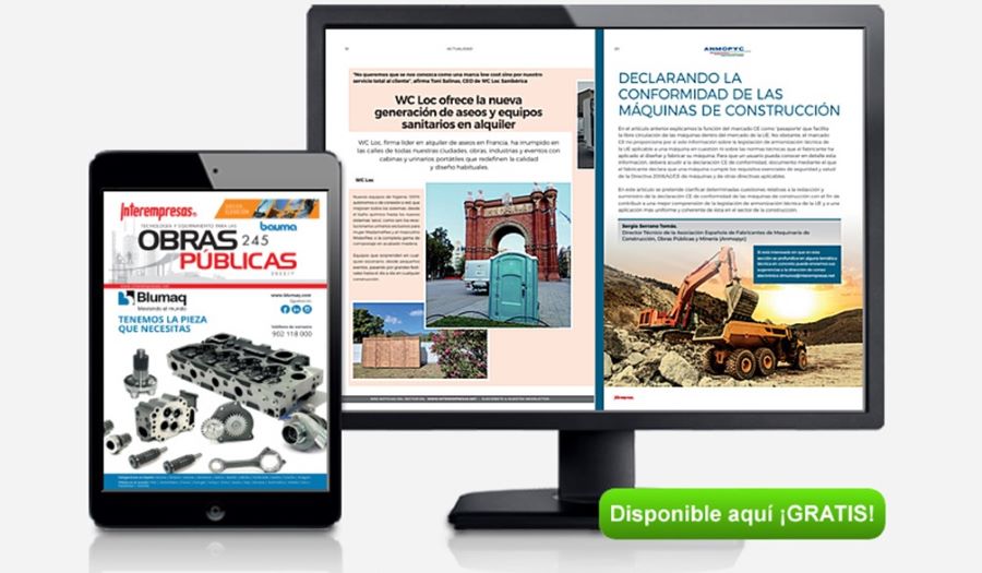 Declarando la conformidad de las máquinas de construcción
